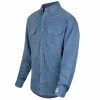 high performance flame resistant knit button up shirt nfpa 70e