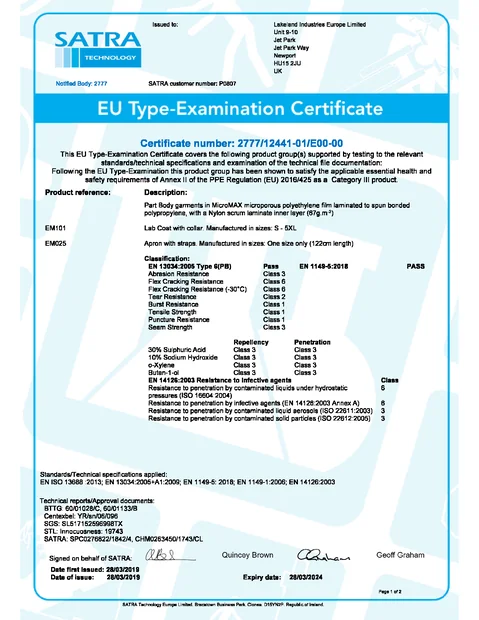 (en)(Europe)MicroMax PB Certifié par l'examen de type de l'UE