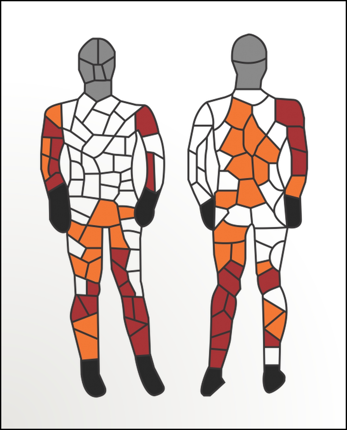 body map with background