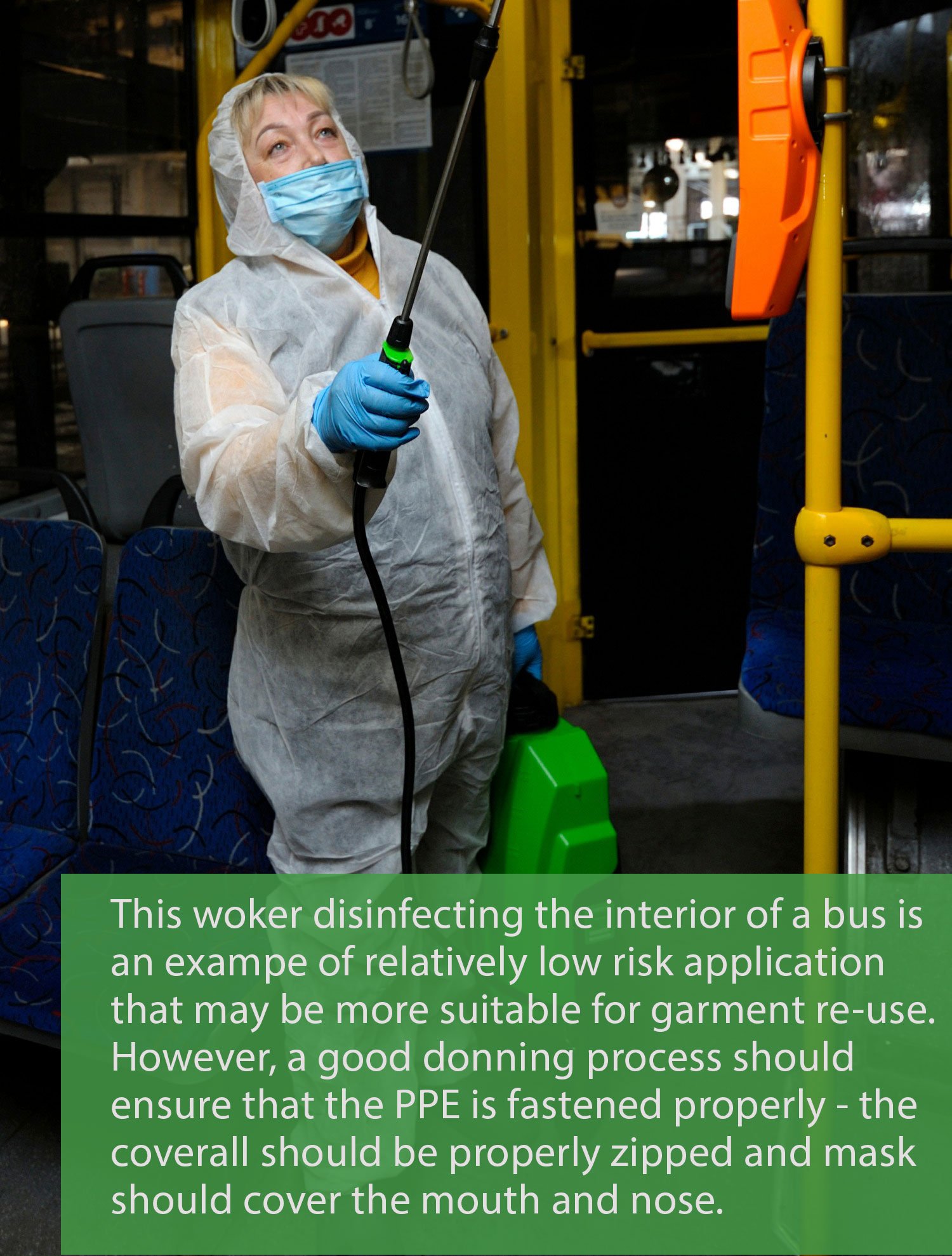 bus disinfecting - captioned