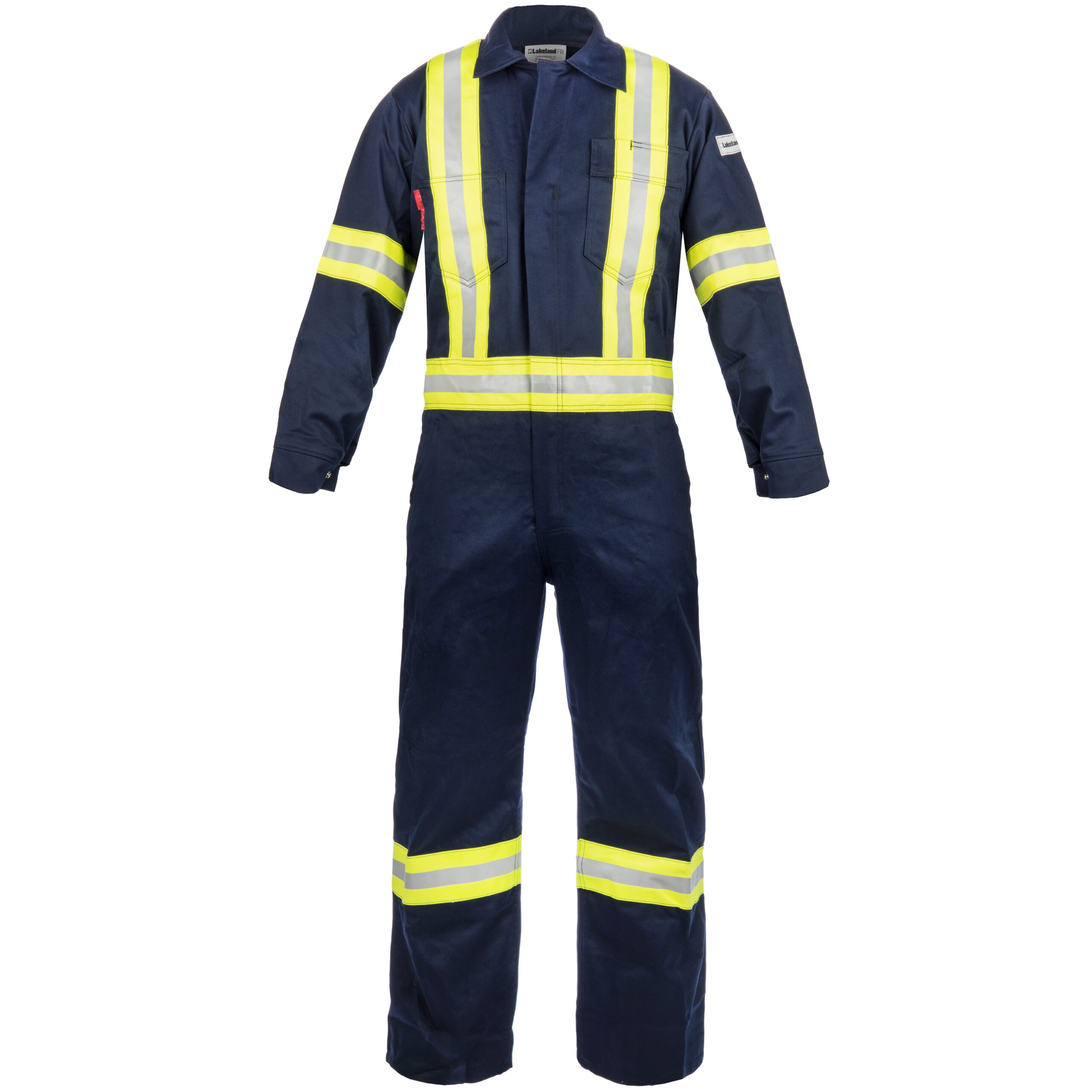 Lakeland® FR 9 oz. Cotton Coveralls with Reflective Trim – Lakeland  Industries Global PPE