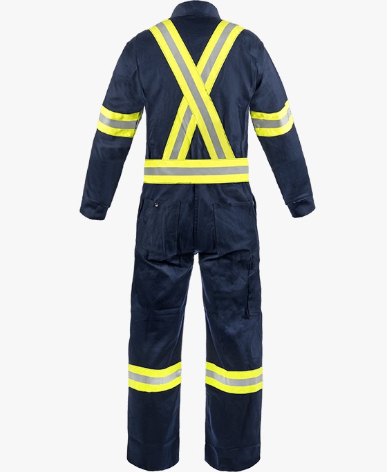 ActionWear. 1410R - Coverall - 9 oz 100% FR Cotton, Unlined with