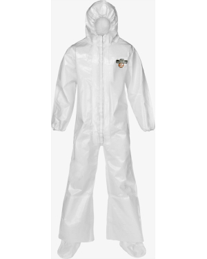 ChemMax 2 Seam-Taped Coverall – Respirator/Boot Compatible Hood/Over-Boot Adjustment Flaps