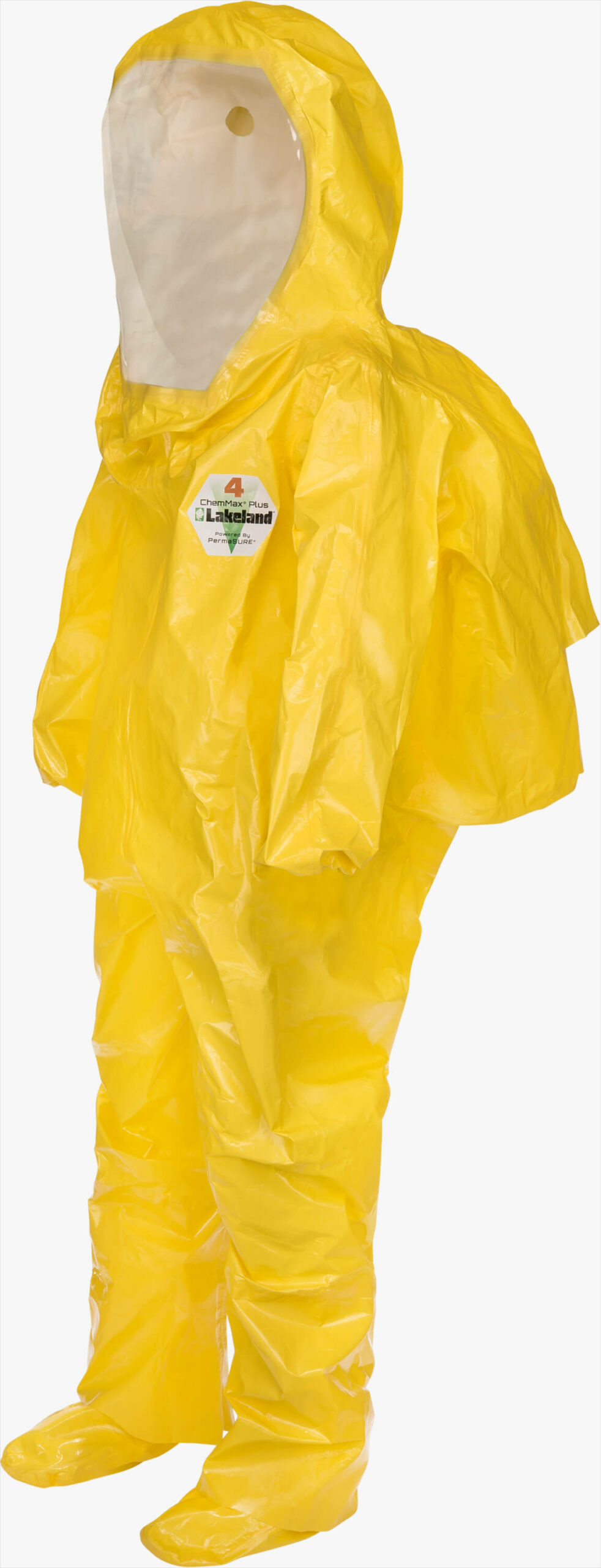 ChemMax® 4 Plus Jacket with Hood, Double Zip & Storm Flap Front Fastening,  and double cuffs – Lakeland Industries Global PPE