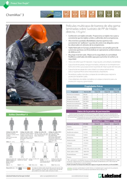 (es)(Europe)ChemMax ® 3 Data Sheet (es)