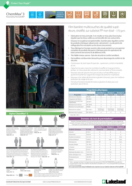 (fr)(Europe)ChemMax ® 3 Data Sheet (fr)