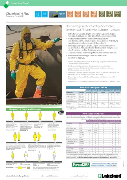 (de)(Europe)ChemMax ® 4 Plus Data Sheet (de)