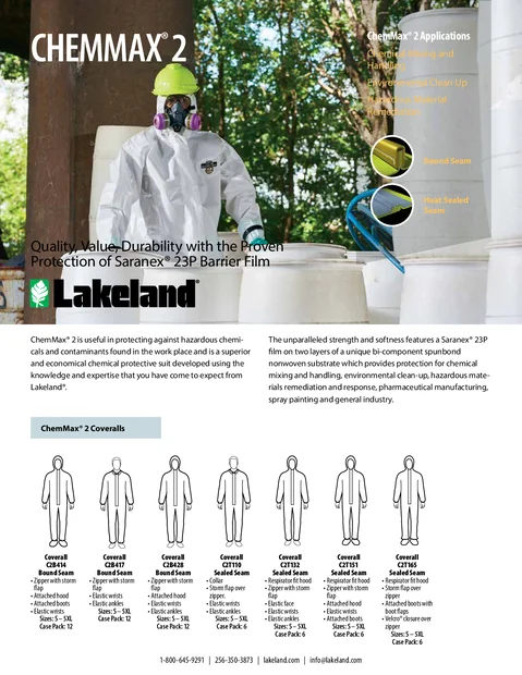 (en)(Vereinigte Staaten)ChemMax 2 Datenblatt