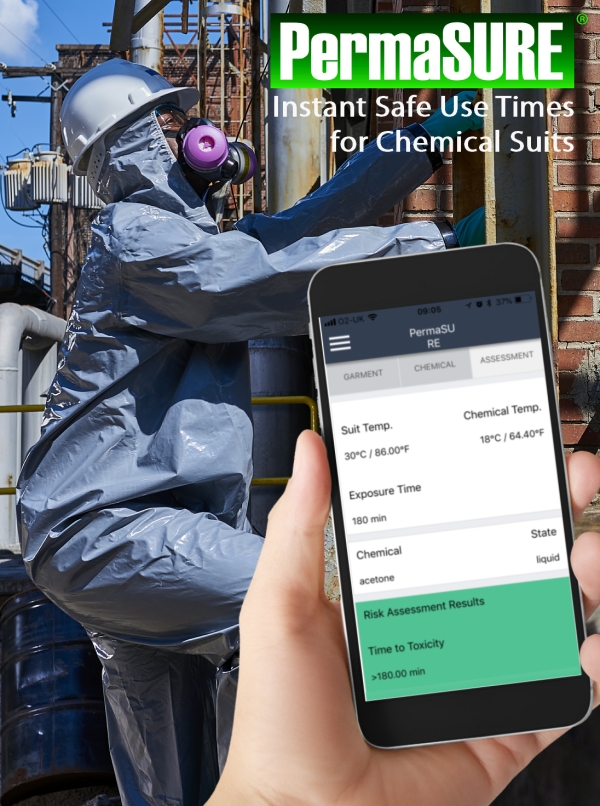 Calculate safe-wear times with the Permasure app