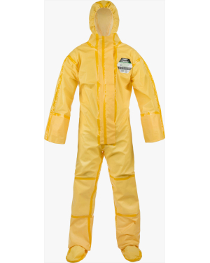 ChemMax® 1 Coverall – Double Zip & Storm Flap, Double Cuff, and Attached Socks with Boot Overflaps