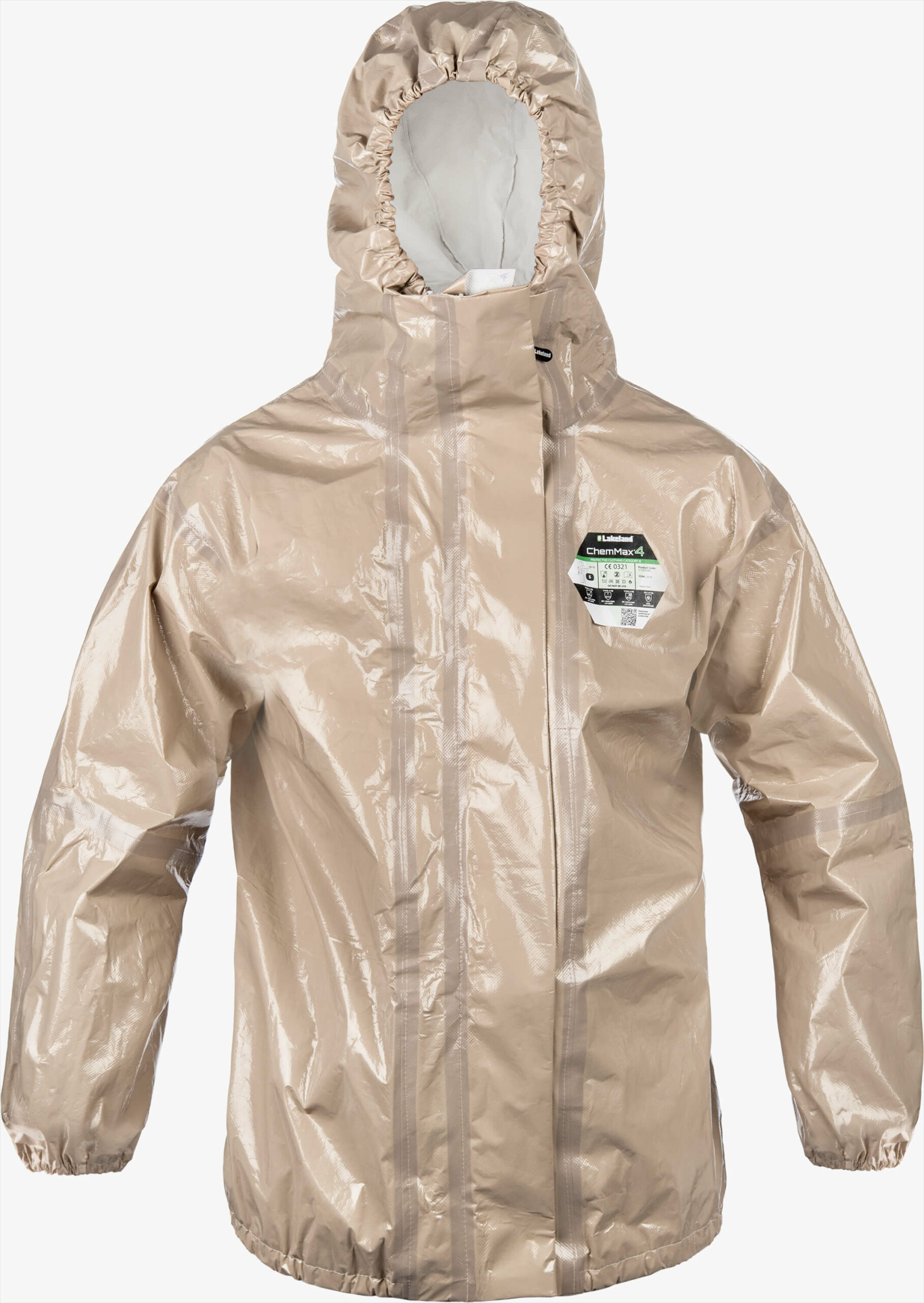 ChemMax® 4 Plus Jacket with Double Zip & Storm Flap Front