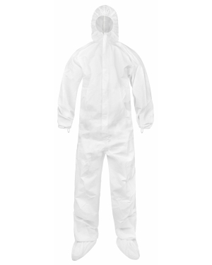 CleanMax® Clean Manufactured Non-Sterile Coverall with Attached Hood and Boots