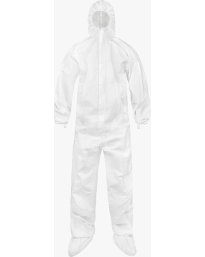 CleanMax® Clean Manufactured Sterile Coverall with Attached Hood and Boots