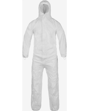 CleanMax® Clean Manufactured Non-Sterile Coverall - Kapuze, elastische Hand- und Fußgelenke