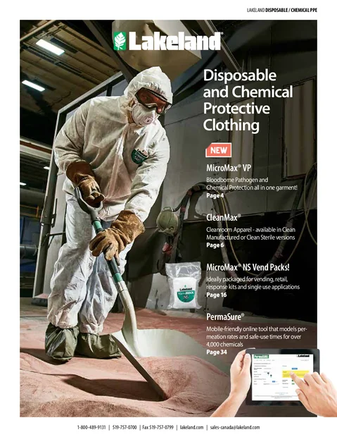 (en)(Canada)Disposable and Chemical Protective Clothing