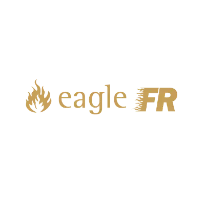 logotipo del águila FR en dorado