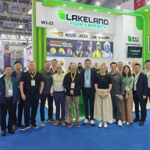 Group at Lakeland Fire and Safety booth.