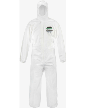 MicroMax® Coverall with Elastic Hood, Cuffs, Waist, and Ankles – Bound Seams