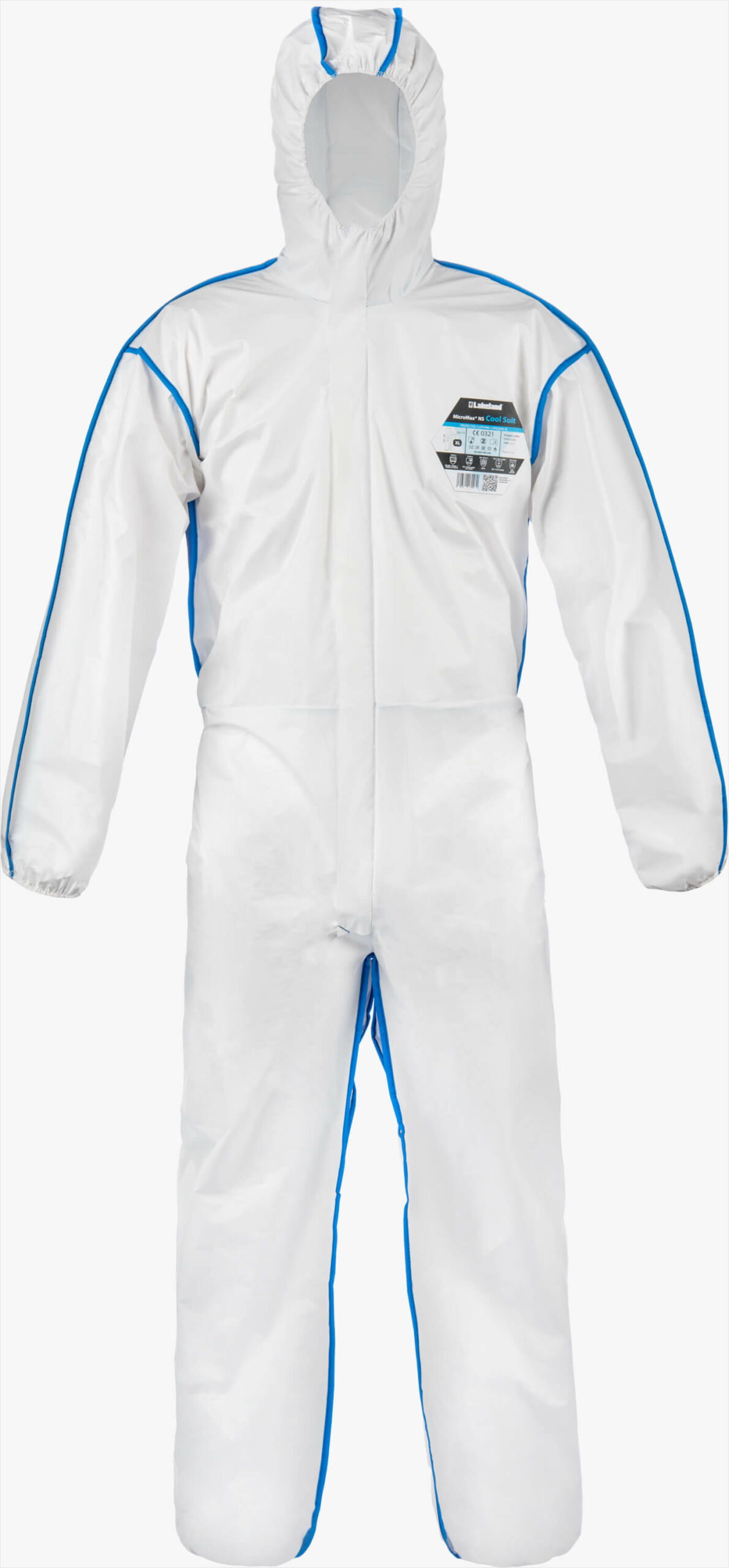 MicroMax® NS Cool Suit – Elastic Hood, Cuffs, Waist and Ankles – Lakeland  Industries Global PPE