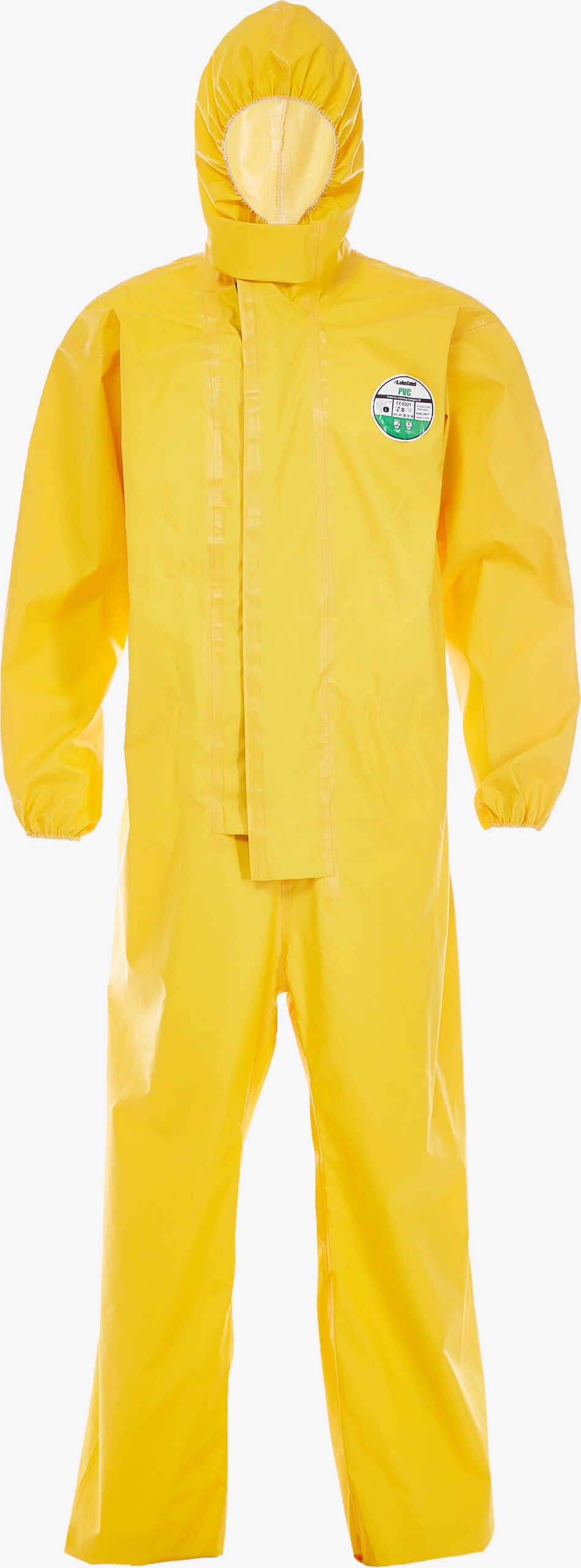 LAKELAND ICP640 INTERCEPTOR PLUS, Level A, Fully-Encapsulated Gas Tight Suit,  ORANGE color, EC APPROVED Size: SMALL