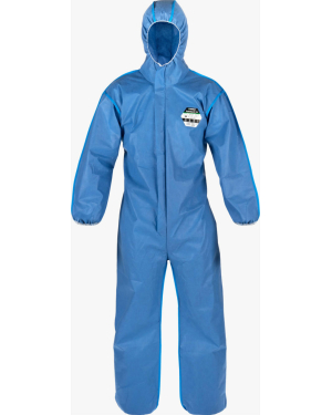 Safegard 76 Coverall with Elastic Hood, Cuffs, Waist, & Ankles – Bound Seams