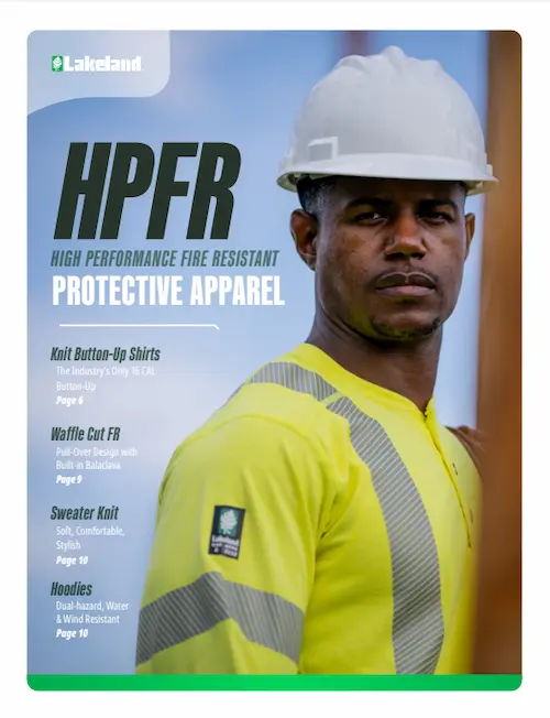 High Performance Fire Resistant (FR) Protective Apparel Catalog