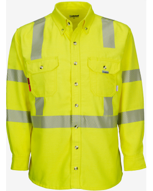 6,5 oz Westex® DH Hemd mit hoher Sichtbarkeit und Flammschutz