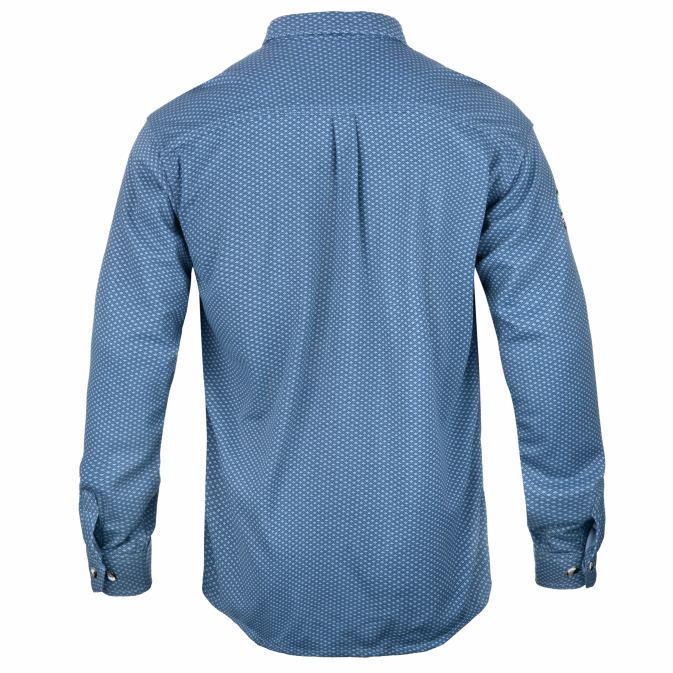 camisa abotonada de punto ignífugo de alto rendimiento nfpa 70e