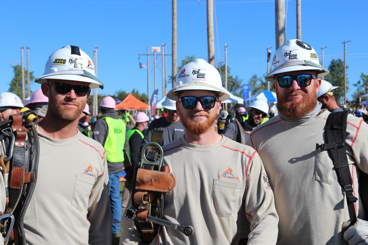 L to R: Casey Slater, Russell Smith, Brian Wheeler