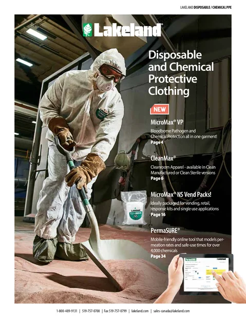 (en)(Canada)Disposable and Chemical Protective Clothing Catalog