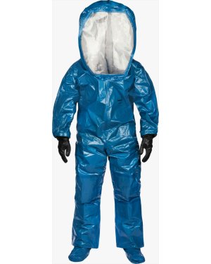 Interceptor® Plus - Traje multicapa de alta barrera totalmente encapsulado hermético a gases de tipo 1a - Entrada trasera