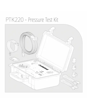 ptk220 kit de prueba de presión ilustración