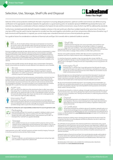 storage and disposal information 1