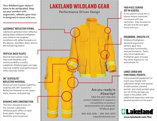 (en)(North America)Lakeland Wildland Gear Performance Driven Design